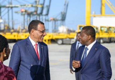 Au port autonome de Lomé, Faure Gnassingbé et Bazoum inaugurent les nouvelles installations de la LCT à Lomé